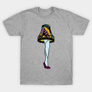 Sally Leg Lamp Nightmare Before A Christmas Story T-Shirt